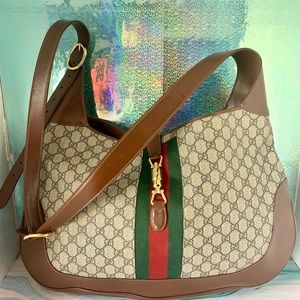 Gucci 1961 Large Jackie Supreme GG Hobo